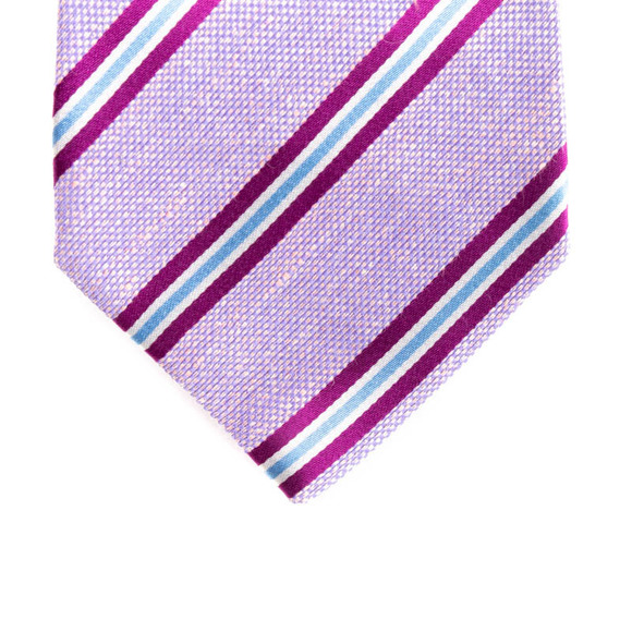 Mattabisch Tie Men Purple - Picture 2 of 5